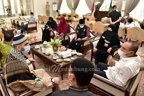 Edy Rahmayadi Sambut Baik Kunjungan Imam Palestina Syech Mahmoud