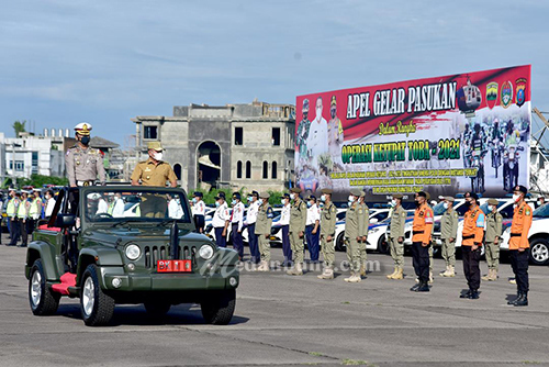 Pimpin Apel Operasi Ketupat Toba 2021, Gubsu Minta Personel Berikan Pelayanan Terbaik kepada Masyarakat