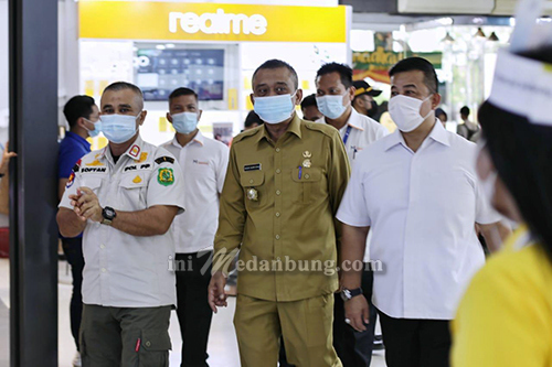Pastikan PPKM Efektif, Pemko Medan Kembali Tinjau Pusat Keramaian