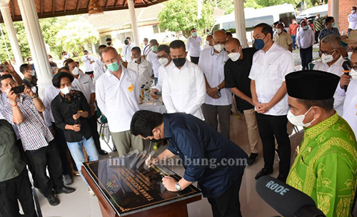 Kunjungan Dua Menteri, Bupati Sergai Harap Dukungan Infrastruktur dan Sarana Transportasi