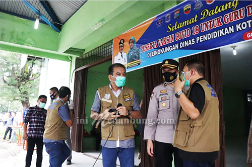 Sekdako Binjai : Tetap Optimis Sukseskan Vaksinasi