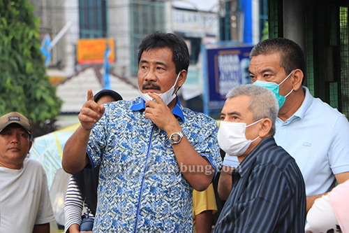 Amir Hamzah Monitoring Rencana Pelebaran Ruas Jalan Tugu