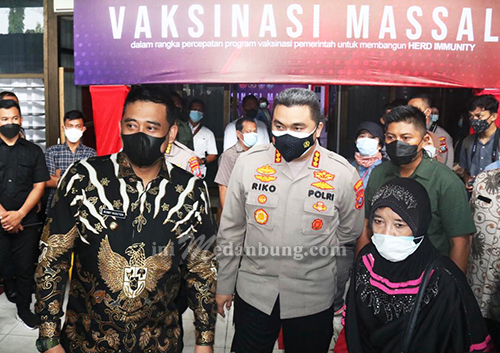Pemko Medan Gelar Vaksinasi Massal