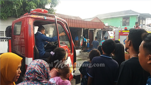 Akibat Lampu Mati Lampu Rumah Yetno Nyaris Musnah di Lalap Api