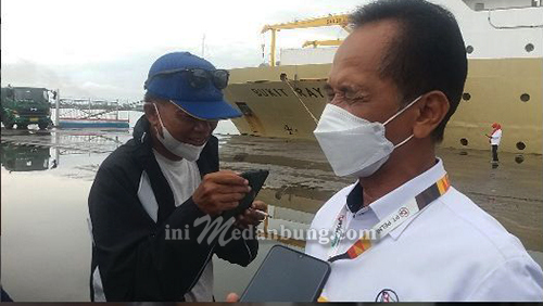 KM Bukit Raya Tiba di Belawan Siap Menampung Pasien Covid-19