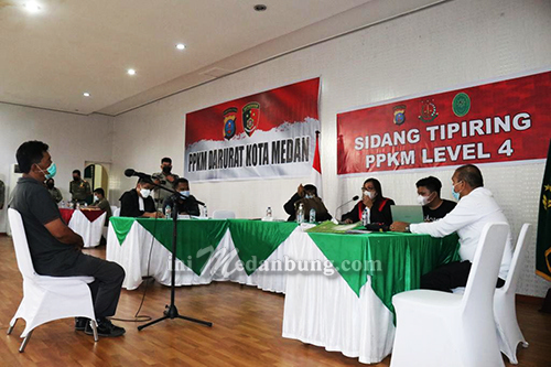 Langgar Batas Waktu Operasional, Pelaku Usaha Disidang Tipiring