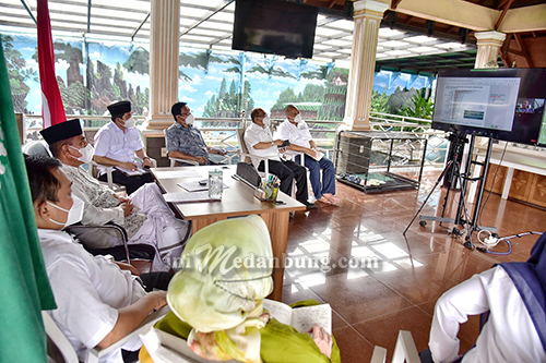 Tren Kasus Covid-19 Sumut Menurun, Edy Rahmayadi Berharap Semua Pihak Tetap Konsisten Laksanakan Prokes