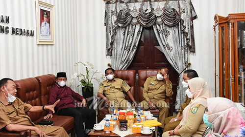 Pererat Silaturahmi, Pemkab Sergai Terima Kunjungan Pemko Tanjung Balai