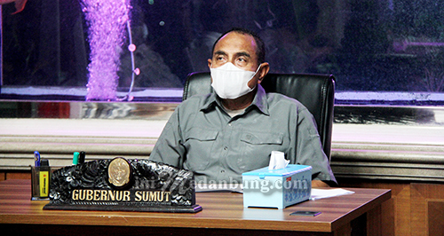 Rencana Pembukaan Kedatangan Internasional, Gubsu Minta Kesiapan Satgas Covid-19 Sumut