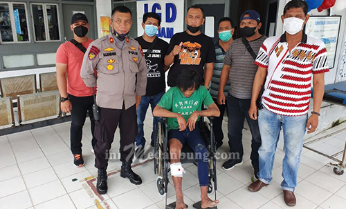 Petugas Polsek Belawan Tembak Perampok Didalam Bus Karena Melawan