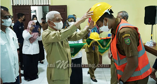 Bupati Asahan Buka Pembekalan dan Fasilitasi Uji Sertifikasi Tenaga Kerja Konstruksi