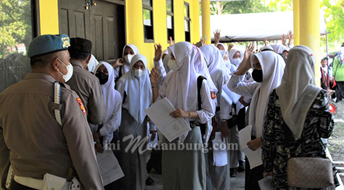 Meriahkan 31 Tahun Gelar AKABRI 90, Forkopimda Langkat Vaksinasi Difabel