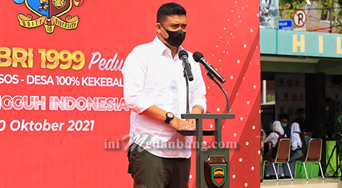 Wali Kota Berharap Vaksinasi AKABRI 1999 Bantu Medan Masuk PPKM Level I