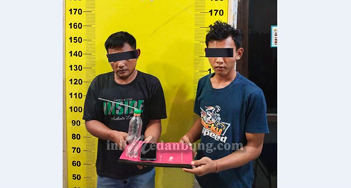 Edarkan Sabu, 2 Pelaku Diringkus Satreskrim Polres Asahan