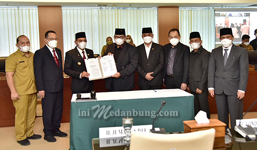 APBD Sumut Tahun 2022 Disahkan, Gubernur Edy Rahmayadi Optimis Ekonomi Tumbuh 2,4%