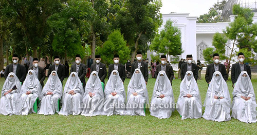 Saksikan Nikah Massal Syar’i, Edy Rahmayadi: Saya Takut Ada yang Tertukar