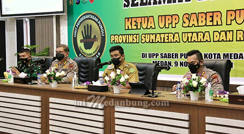 Wali Kota Bersama Tim Saber Pungli Berkomitmen Berantas Pungli di Kota Medan