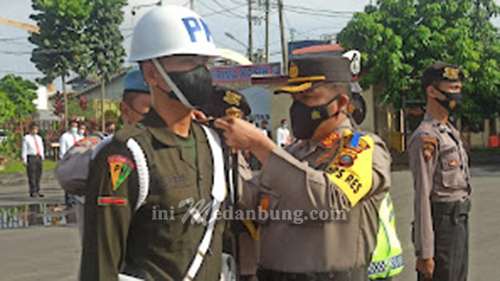 Menjelang Nataru Polres Pelabuhan Belawan Gelar Oprasi Jebra Toba