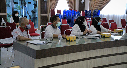 Terima Kunjungan Rutgers, YKP dan PMI, Pemkab Langkat Dukung RHRN2