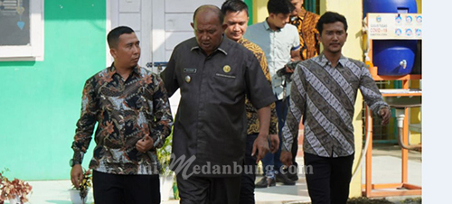 Kunjungan Bupati Langkat ke STIK Al- Maksum Langkat