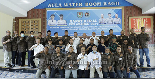 Bahas AD/ART, PWI Asahan Laksakan Raker 2021
