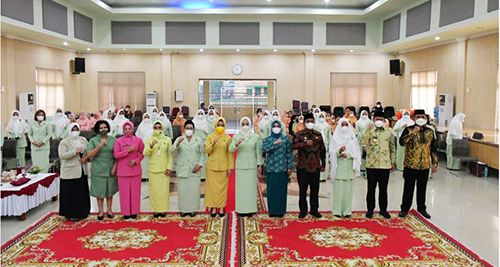 Dipengukuhan Ketua dan Pengurus GOW, Bupati Darma Wijaya Minta Peran Optimal Bangun Sergai