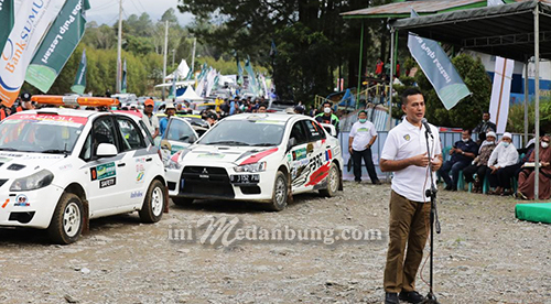 Danau Toba Rally 2021 Dibuka, Musa Rajekshah: Pulihkan Ekonomi Sumut dan Kembalikan Kejuaraan Dunia