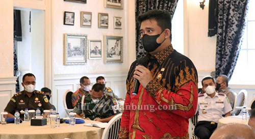 Bobby Nasution Pimpin Rakor Pengamanan Malam Tahun Baru