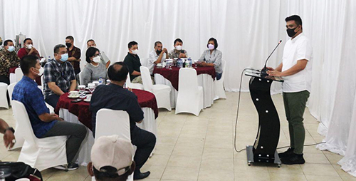 Wali Kota Bersama Forkopimda Medan Silaturahmi dengan Serikat Buruh dan Pekerja