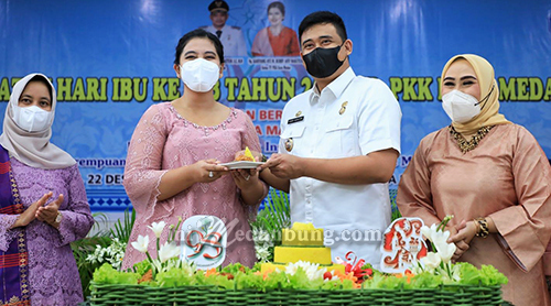 Peringatan Hari Ibu ke -93, Bobby Nasution Berharap Kaum Ibu Berperan Ciptakan SDM Tangguh