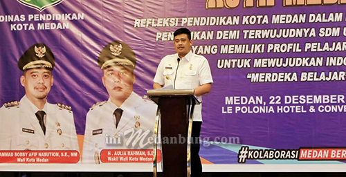 Refleksi Pendidikan, Bobby Nasution: Tahun 2022 Bantuan Pendidikan Dinaikkan