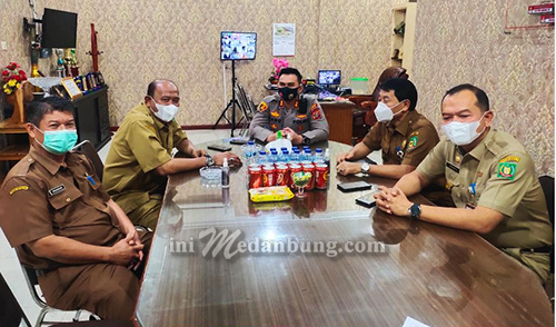 Plt. Bupati Syah Afandin Silaturahmi ke Kapolres Langkat