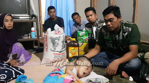 DPP GM PPMA, Jenguk Ibnu Alfi Penderita Penyakit Hydrocephalus