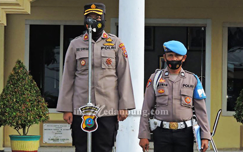 Pimpin Apel, Waka Polres Asahan Ingatkan Personel Optimalkan Pelayanan