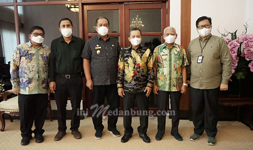 Bupati Asahan Terima Kunjungan Kerja Direktur Pemasaran PT. Bank Sumut