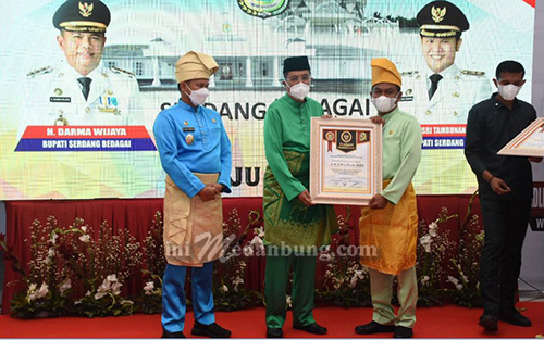 Resepsi Hari Jadi ke-18 Sergai, Bupati Juga Resmikan Pendopo Kerajaan Negeri Bedagai dan Gedung Baru