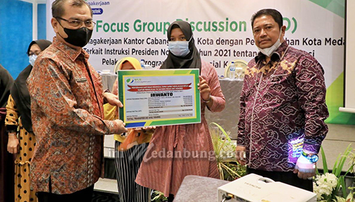 Pemko Medan Optimalkan Progam Jaminan Sosial Ketenagakerjaan