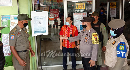 Penerapan Prokes Fokus Utama Kegiatan Bulan Bakti Praja Wibawa di Medan Labuhan