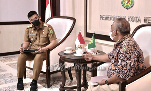 Kerjasama Pengembangan Kota, Bobby Tawarkan PT WKR Bangun Rusunami