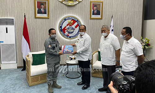 Wakil Bupati Asahan Lakukan Audiensi ke Badan Keamanan Laut Republik Indonesia