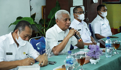 Bupati Asahan Silaturrahmi dengan Kepala Sekolah se Kecamatan Rahuning dan Pulau Rakyat