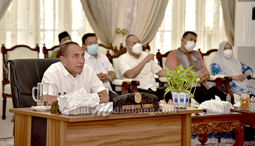 Edy Rahmayadi Pastikan Kesiapan Sumut Antisapsi Lonjakan Covid-19 Varian Omicron