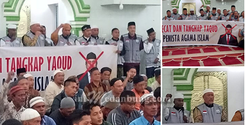 Jemaah UBKM Medan Utara Minta Presiden RI Copot Menaq Yaqul Cholil Qoumas
