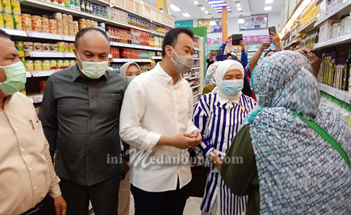 Minyak Goreng Langka, Komisi III DPRD Medan Sidak Brastagi Swalayan dan Pasar Sei Sikambing