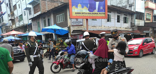 Ops Yustusi Polres Asahan, 87 Warga Pelanggar Prokes Diberikan Teguran