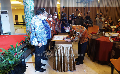 Sumut Teken Kesepakatan Dukung Percepatan Rehabilitasi Mangrove