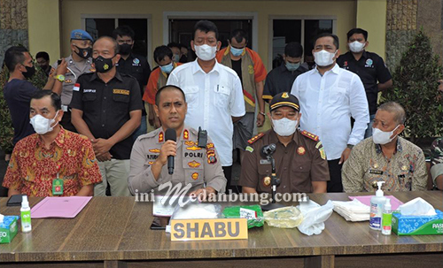 Kapolres Asahan : Salah Satu Pelaku Pengedar 1.021,10 Gram Sabu, DPO Kasus Pembunuhan