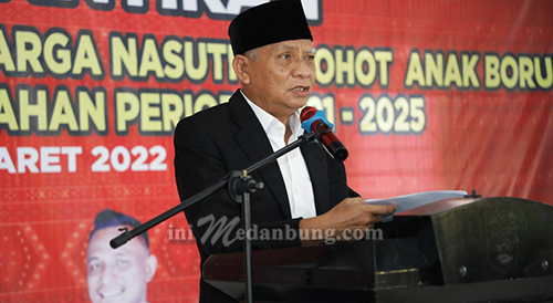 Bupati Asahan Hadiri Pelantikan DPC Ikanas Periode 2021-2025