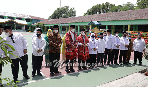 Resmikan Masjid Al Amilin MTSN 2 Medan, Musa Rajekshah : Saatnya Rawat dan Makmurkan Masjid