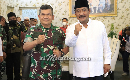 Terima Kunjungan Pangdam I/BB, Wali Kota Binjai: Semoga Bisa Menjalin Hubungan Baik